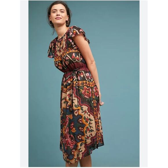 Akemi + Kim Stefani Mosaic Midi Dress - Picture 1 of 10